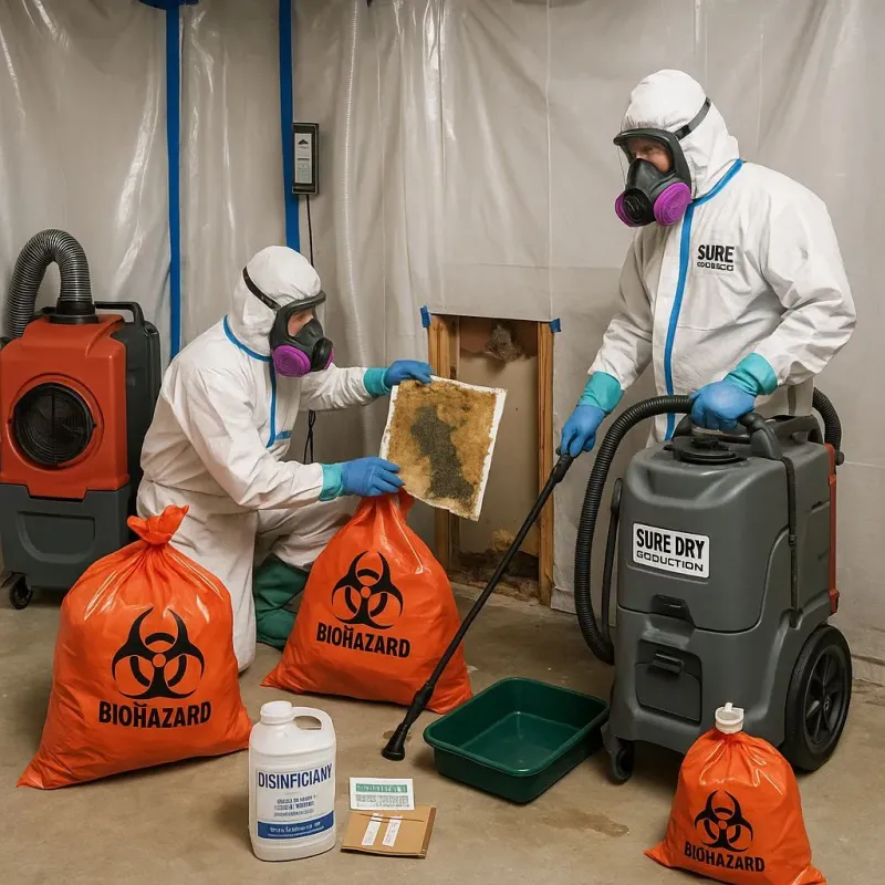 Contaminated Water Handling Protocols process in New Lenox, IL