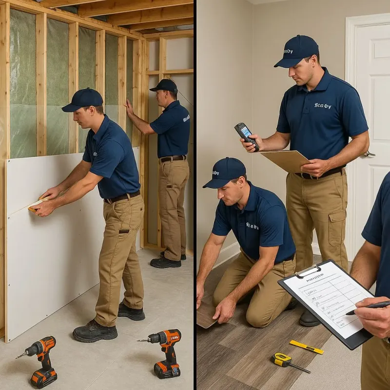 Repairs and Reconstruction process in New Lenox, IL